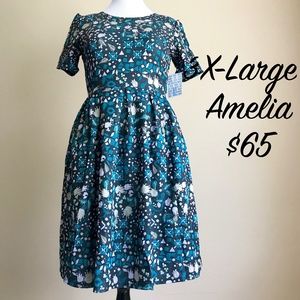 Women’s Lularoe Amelia Dress NWT!